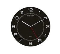 Unilux 400094568 Wall Clock Mega Black Large Will Wall Clock