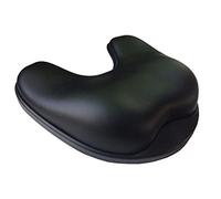 Unilux 400110158 Rotating Wrist Rest Rolling Gaming Mouse Pad Memory Foam Wrist Support Ergonomic Hand Mat for Comfortable Working on the Computer Black