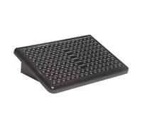 Unilux Comfort Footrest Massage Effect 45 x 12 x 30 cm Black