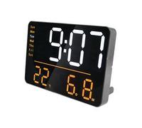 Unilux Numi Digital Wall Clock Black 400206176