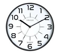 Unilux Pop Battery Clock Black 400094281