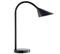 Unilux Modern LED Desk Lamp Flexible Arm Bedside Light Black