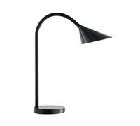 Unilux Modern LED Desk Lamp Flexible Arm Bedside Light Black