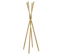 Unilux Tipy Coat Stand on Wooden Feet with 4 Hooks 175 x 50 cm