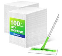 UNIMADE Dry Sweeping Cloths, 100 Count Dry Mop Refills Compatible with Swiffer Sweeper - Disposable Duster Refills Mop for Cleaning Hardwood Floor Dust