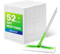 UNIMADE Dry Sweeping Cloths, 52 Count Mop Refill | Compatible with Swiffer Sweeper - Disposable Duster Refills Mops for Cleaning Hardwood Floor