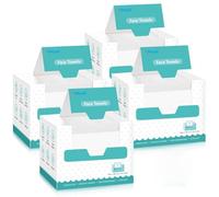 UNIMADE Face Towels, 200 Count Disposable Face Towelette for Washing Face, Skincare, Ultra Soft Facial Towel for Sensitive Skin, Lint-free Makeup Remover Dry Wipes - 4 Box