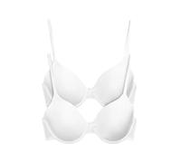 UniMark Pack of 2 Full Cup Coverage Smoothing T-Shirt Bras for Women | Underwired Padded Bra | Classic T Shirt Bras for Women UK Size 32B-40DD