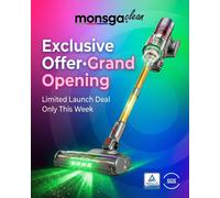 UNINELL UV5 Cordless Vacuum Cleaner, 48000Pa 550W 65Mins Vacuum Cleaners for Home,LED Touch Display, Anti-Tangle Stick Vacuum Self-Standing, Vacuum Cordless Rechargeable for Pet Hair/Carpet