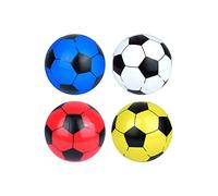 HENBRANDT Assorted PVC Football Balls 22.5cm (Uninflated) and Sports Pump Set