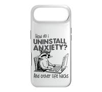 Uninstall Anxiety Raccoon Life Hacks Computer Case for iPhone Air