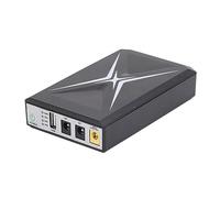 Uninterruptible Power Supply, UPS Battery Backup Various Protection 2 Inputs 10400mAh with Standard USB Port for Camera