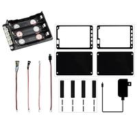 Uninterruptible power supply UPS module compatible with Raspberry Pi 5/4B/3B+/3B/2B, support charging and power output at the same time, 3S and 5V 5A output, adapting various
