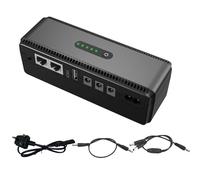 Uninterruptible Powers Supply - 10400mAh UPS Backup Battery, Small UPS Powers | WiFi Camera Battery Backup, Router Powers Supply, Compact UPS Battery For Smart Home Devices, Continuous Powers Support