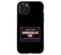 Uninvolve Me - Retro Arcade Game Over Screen Case for iPhone 11 Pro