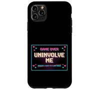 Uninvolve Me - Retro Arcade Game Over Screen Case for iPhone 11 Pro Max
