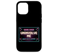Uninvolve Me - Retro Arcade Game Over Screen Case for iPhone 12/12 Pro