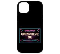 Uninvolve Me - Retro Arcade Game Over Screen Case for iPhone 14 Plus