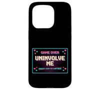 Uninvolve Me - Retro Arcade Game Over Screen Case for iPhone 15 Pro