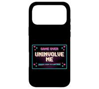 Uninvolve Me - Retro Arcade Game Over Screen Case for iPhone 17 Pro Max