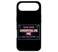 Uninvolve Me - Retro Arcade Game Over Screen Case for iPhone Air