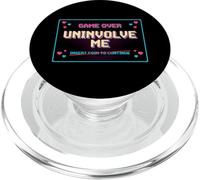 Uninvolve Me - Retro Arcade Game Over Screen PopSockets PopGrip for MagSafe
