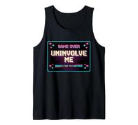 Uninvolve Me - Retro Arcade Game Over Screen Tank Top