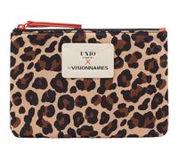 Unio Hamburg x Les Visionnaires Toiletry Bag Leo Unio Bormio Leo Print Light Brown