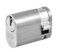 UNION 2x8 Oval Half Cylinder To Suit 2332 Oval Profile Nightlatches