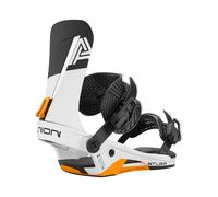 Union - All-mountain snowboard bindings - Atlas White Orange for Men - Size 9,5-12 UK White 9.5-12 UK
