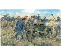 Union Artillery - American Civil War Figures Plastic Kit 1:72 Model ITALERI