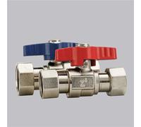 Union Ball Valve 1/2 3/4 1 lnch DN15 DN20 DN25 Through Switch 1Pcs(1l2-03)