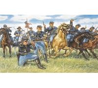 Union Cavalry - Union Cavalry 1:72 Figure Plastic Model Kit ITALERI