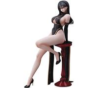 Union Creative Original Character statuette PVC Hayabusa Illustration Black China Dress-chan 16 cm
