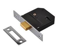 Union Y-ES-DL-CH-3.0 Es-Dl Essentials 3 Lever Mortice Deadlock Chrome 79Mm 3In Visi