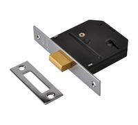 Union Y-ES-DL-PB-3.0 Es-Dl Essentials 3 Lever Mortice Deadlock Polished Brass 79Mm 3In Visi