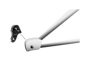 Union Gh-321 Haibike/conway/kellys/wilier Derailleur Hanger One Size Black
