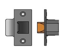 Union HD26 Heavy Duty Tubular Latch with Square Forend 70mm