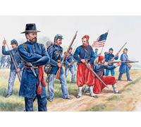 Union Infantry (American Civil War) Plastic Kit 1:72 Model ITALERI