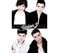 Union J Black and White Maxi Poster, Multi-Colour