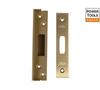 Union J2100REB-0.5-PL Strongbolt 2100 Mortice Deadlock Rebate Kit 13Mm Polished Brass Box