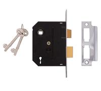 Union J2295-Pl-2.50 2295 2 Lever Mortice Sashlock Polished Brass 63mm 2.5In Box Unnj2295Pl25