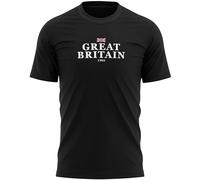 Union Jack 1905 Mens T Shirt Great Britain Sports Games 2024 Athlete Tee, M, Black
