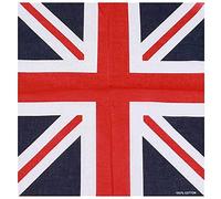 Union Jack Bandana Head Neck Scarf 100% Cotton