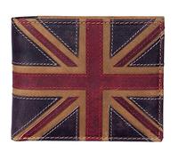 Union Jack Basic Wallet - Brown Multi RFID 198 29