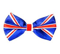 Union Jack Bow Tie - Queen’s Jubilee & King’s Coronation Decorations | British Flag Party Bow Tie for Street Parties, Royal Events, Fancy Dress, Festivals & UK Patriotic Celebrations