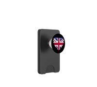 Union Jack British Flag Heart British Isles Men's Women's PopSockets PopWallet for MagSafe