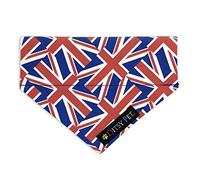 Union Jack British Slide on Dog Bandana (Medium)