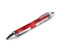 Union Jack British UK Flag Watercolor Retractable Ballpoint Pen 0.5mm Fine Point Black Ink Pens Office Supplies for Teacher Nurse