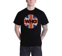 Union Jack Circle T Shirt Who Black S